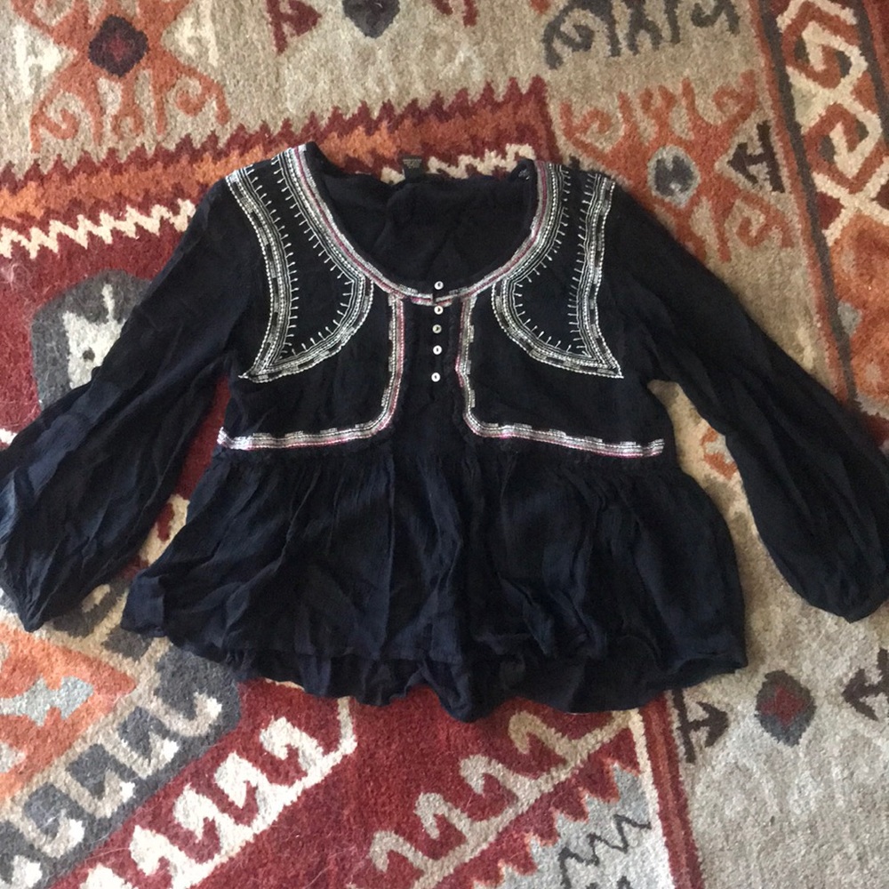 Black blouse